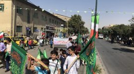 راهپیمایی و جشن ” سفیران غدیر” در روز عید ولایت