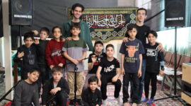 مراسم عزاداری ظهر شهادت امام صادق(ع) هیأت نونهالان انوارالزهرا(س)