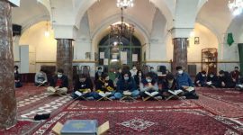 سابقه گروهی حفظ سوره مبارکه جمعه برای پویندگان ترم ۷ تا ۱۴